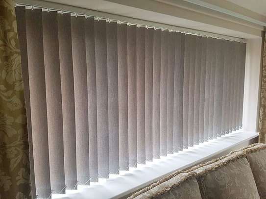 VERTICAL PRIVACY OFFICE BLINDS image 1