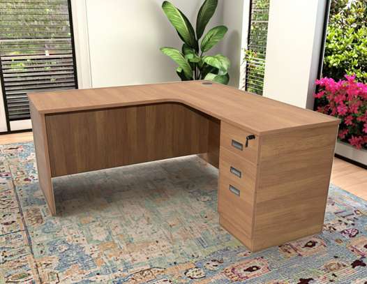 Office Desk :  Clerical Curved Home Study Desk image 1