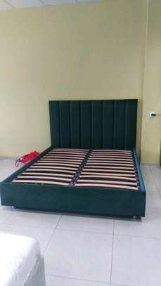 Modern green bed designs/Beds Kenya image 1
