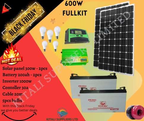 Solar Max Solarmax Solar Panel 600w Fullkit image 1