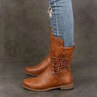 Leather Ladies Ankle Boots image 2