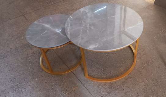 MARBLE NESTING TABLES image 5