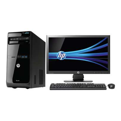 Hp MT 3500 Corei 4GB RAM 500GB HDD Desktop computer with 19" wide monitor image 1