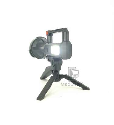 Rechargeable Flashlight w Tripod Stand Glare Lamp L832 image 4