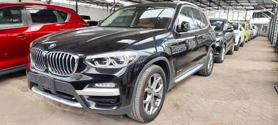 BMW X3  XDrive 20d  2018 black image 2