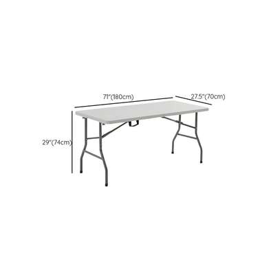 Dining Table :  White Foldable Dining Table image 2