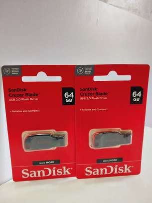 Sandisk Cruzer Blade USB Flash Drive Pen drive Memory – 64GB image 1