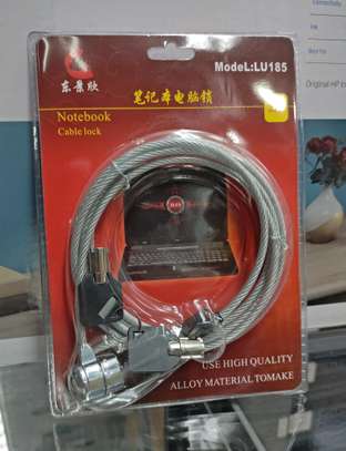 Notebook cable lock image 1