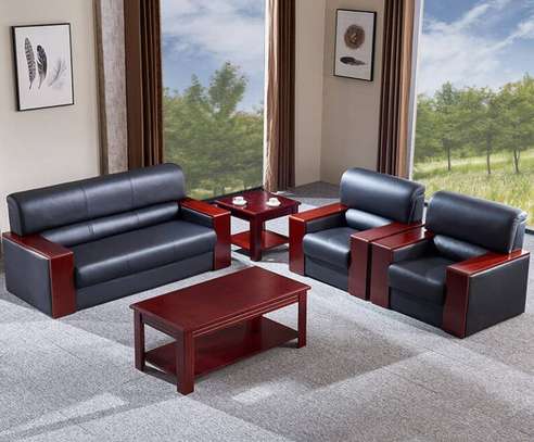 Office Sofa : 5 - Seater Executive Reception Office Sofa image 2