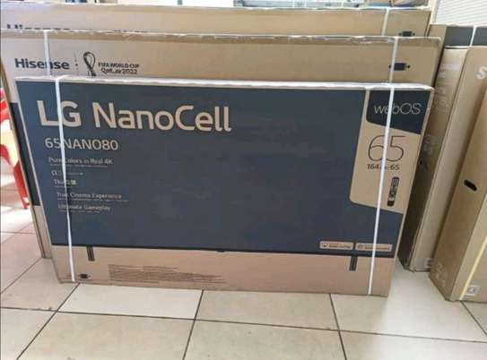 65 LG smart NanoCell 80 UHD 4K image 1