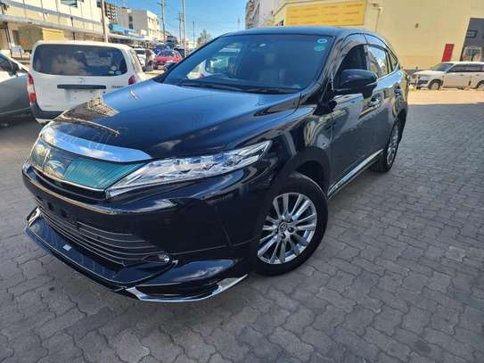 Toyota Harrier premium grade black 2018 black image 2