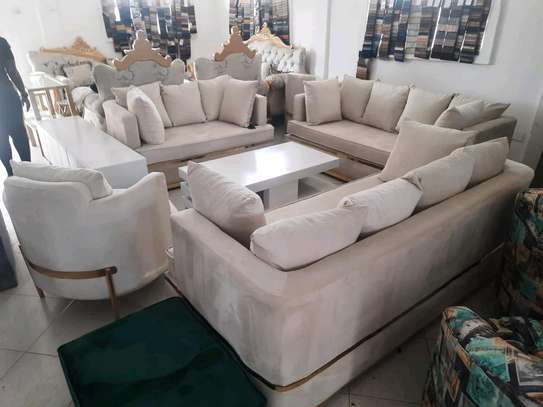 7 seater 3+2+2 luxurious sofa set image 1