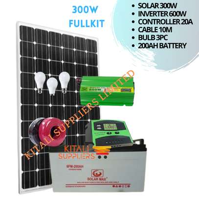 300watts solar fullkit image 1