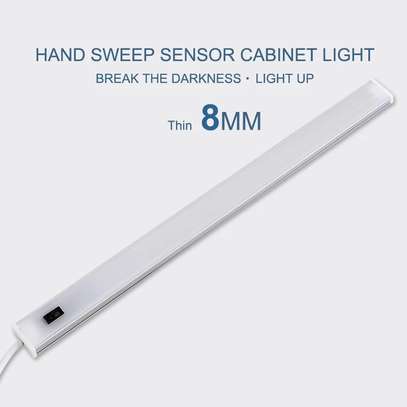 LED Light USB Motion Sensor Under Cabinet Kitchen Lamp image 4