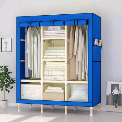 Wooden portable wardrobe for sale image 1