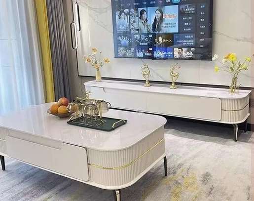 TV STAND: White Nice Tv Stand image 2