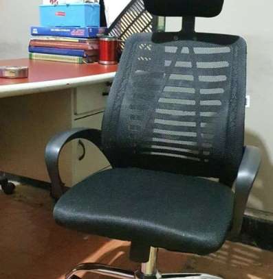 Office Chair: Computer Desk Headrest office chair image 2