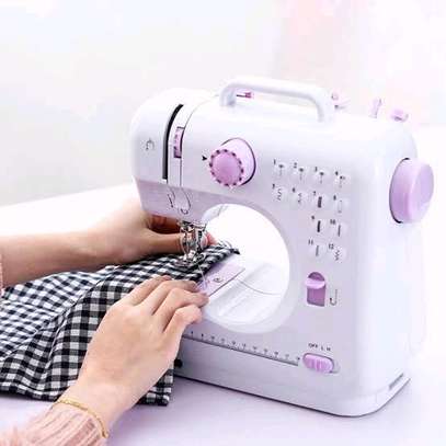 Portable fully automatic mini sewing machine image 1