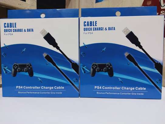 Micro USB to USB Charging Cable for PS4 DUALSHOCK Controller image 3