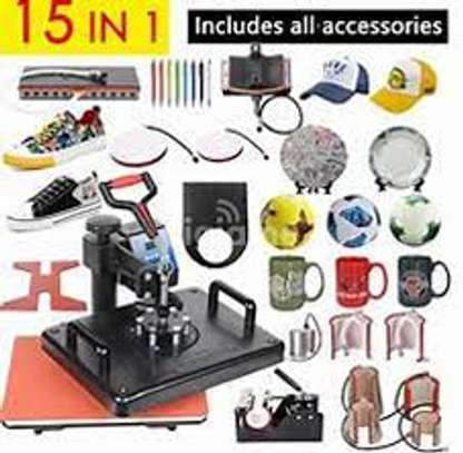 15 in1 multifunctional heat press machine for sale image 1