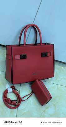 LATESTEST DESIGN WOMEN HANDBAGS  2 IN 1 SET image 6