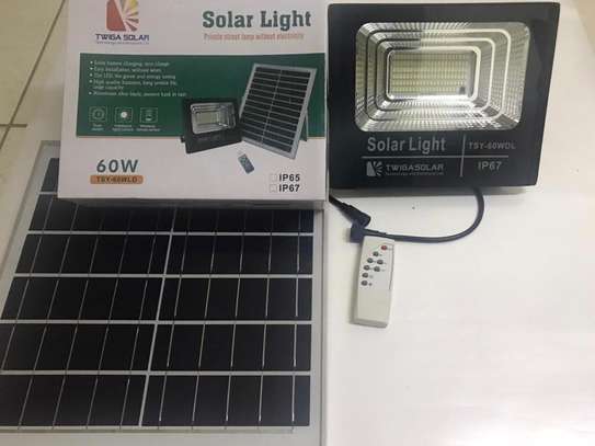 30W solar LED floodlight image 1