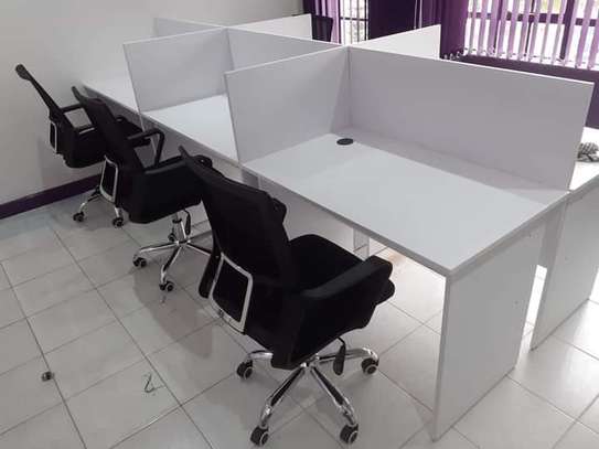 super executive quality four way working station image 3