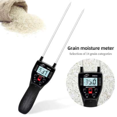 Moisture Meter For Corn Wheat Rice Bean Fodder Seed image 1