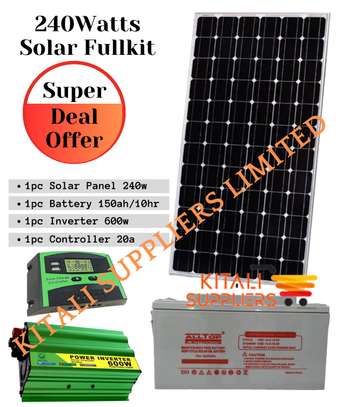 240w solar system with alltop battery image 1