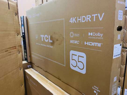 TCL 55 INCH SMART UHD GOOGLE 4K TV image 2