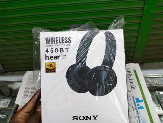 450 bt Sony wireless headphones image 2