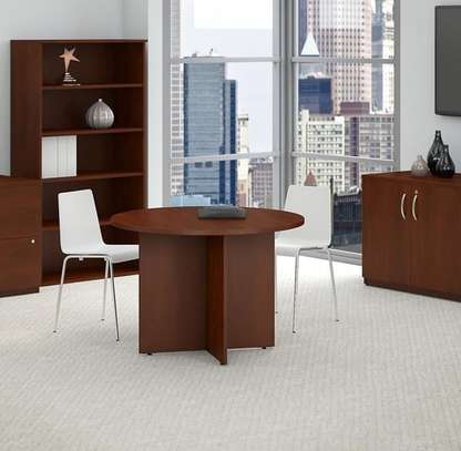 Round High Quality Office Dining Table image 1