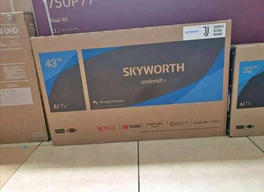 43 Skyworth Frameless Full HD TV +Free wall mount image 1