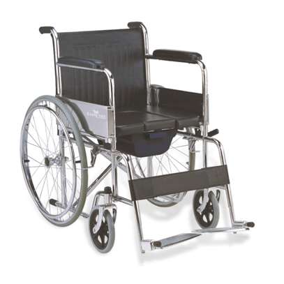 Mobi-Aid Standard Commode Wheelchair image 1