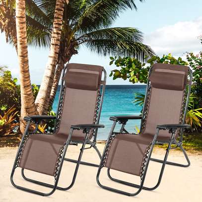 Home Chairs: Outdoor Reclining Lounge Chair image 2