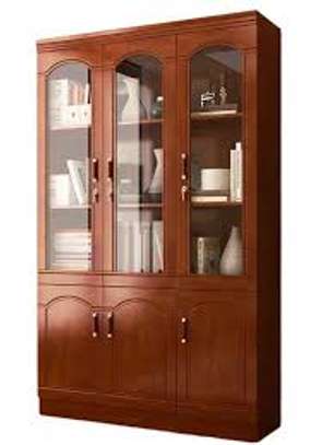 3 Door Wooden and Lockable Office Cabinet image 8