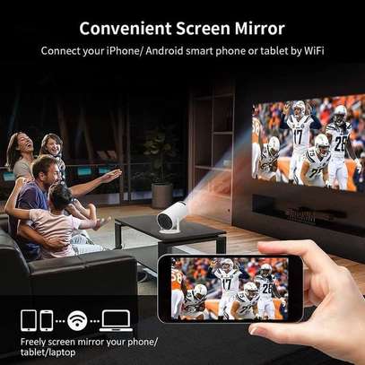 Mini Projector with WIFI 6 and Bluetooth, 4K 1080P image 2