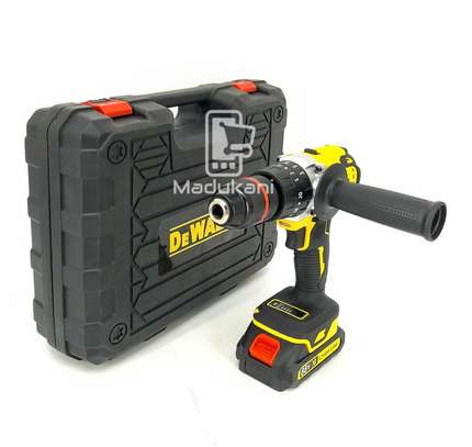 Dewalt 88Vmax Cordless Drill with Impact Hammer and Bits image 4