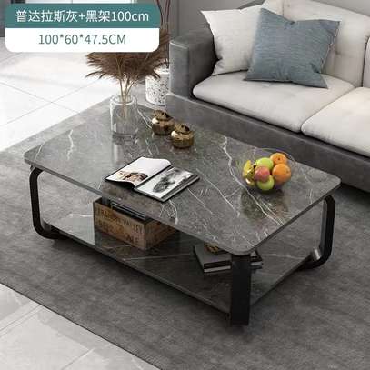 Square luxury Double coffee Table/crl image 2