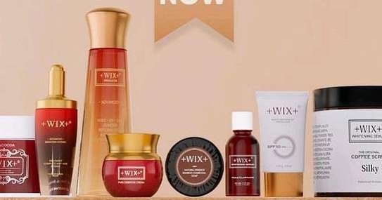 Wix Skincare products image 2