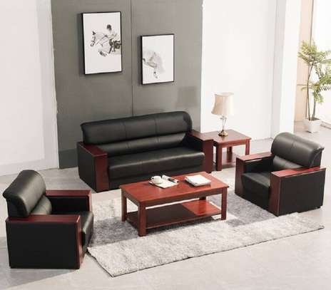 Office Sofa : 5 - Seater Executive Reception Office Sofa image 1