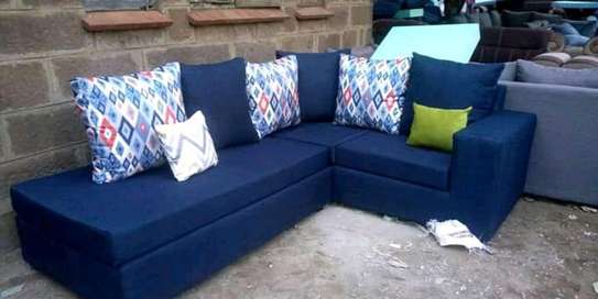 Sofa set made by hand wood and good quality material image 4
