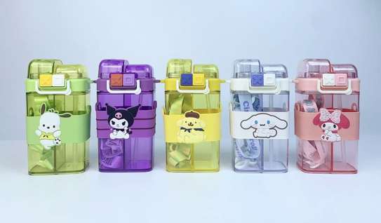 Partitioned Disney Children's double drinking bottle image 1