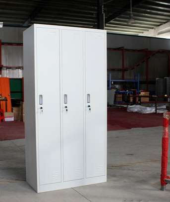 Office Cabinet: 3 doors lockable office cabinet image 3