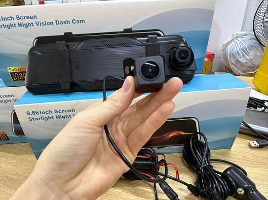 Mirror Dash Cam Rear View Camera image 1