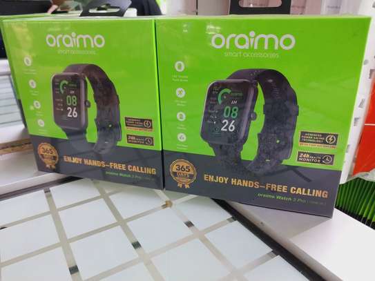 Oraimo Watch 3 Pro, 1.83'' Touch, BT Call Smart Watch image 1