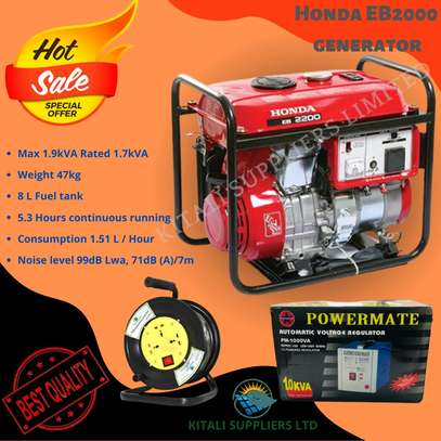 Honda Generator EB2000 with free gifts image 1