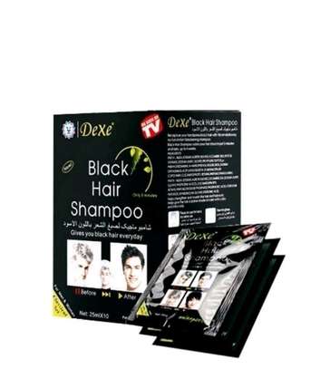 Black hair shampoo image 2
