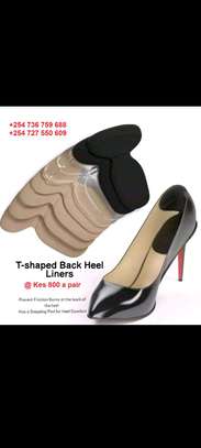 T-shaped back heel liner image 1