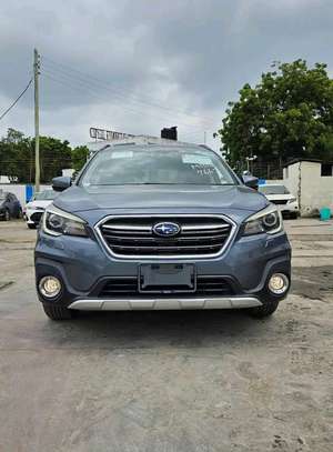 SUBARU OUTBACK Blue 2018 AWD image 1